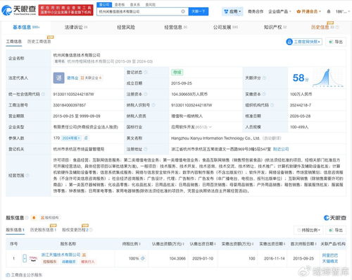 杭州閑魚(yú)信息技術(shù)公司變更負(fù)責(zé)人，聚焦互聯(lián)網(wǎng)信息服務(wù)規(guī)范發(fā)展